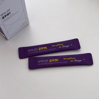 브이나인 글루타치온 비타민C 콜라겐 세라마이드 14포 1BOX — 5점을 준 리뷰어가 2022년 8월 올린 사용 사진