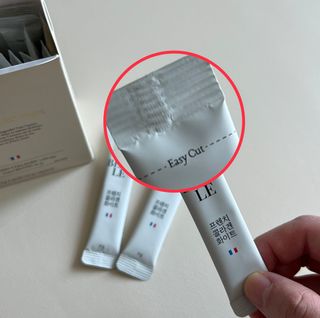 라보르 프렌치 콜라겐 화이트 — 4점을 준 리뷰어가 2022년 10월 올린 사용 사진