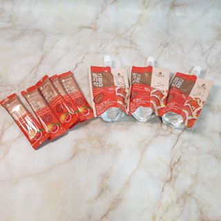 자연에온 핑크 자몽 착즙 100mL 10개입 1BOX +가 득담은 자몽 콜라겐 젤리스틱 1BOX — 5점을 준 리뷰어가 2021년 7월 올린 사용 사진