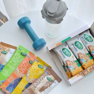 셀렉스스포츠 셀렉스 코어 프로틴 너츠바 50g 6개입 + Slim 25 스타터키트 — 5점을 준 리뷰어가 2021년 6월 올린 사용 사진