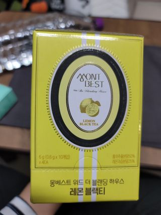 몽베스트 위드더 블랜딩 하우스 _레몬 블랙티 — 5점을 준 리뷰어가 2023년 2월 올린 사용 사진