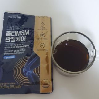 [브이푸드] 옵티MSM 관절케어 (70ml x30포) — 5점을 준 리뷰어가 2022년 6월 올린 사용 사진
