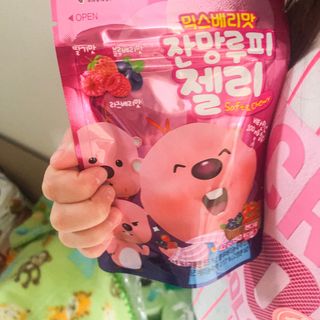 [팔도] 잔망루피젤리 믹스베리맛 42g 8개 — 5점을 준 리뷰어가 2022년 3월 올린 사용 사진