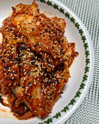 셰프애찬 알배기 겉절이 김치 1kg — 5점을 준 리뷰어가 2022년 11월 올린 사용 사진