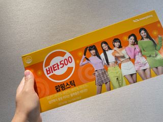 광동생활건강 비타500 팝핑스틱 — 5점을 준 리뷰어가 2023년 8월 올린 사용 사진