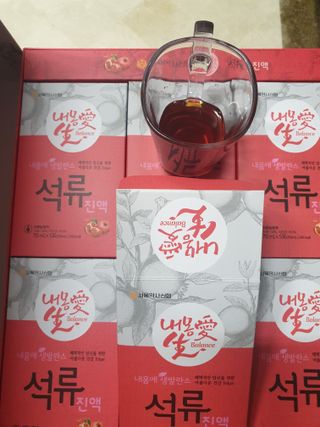 서울약사신협_내몸애생발란스석류_70ml x 30포 — 5점을 준 리뷰어가 2021년 8월 올린 사용 사진
