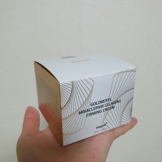 피부미 골드베릴 미라클페어 세레이징 퍼밍 크림 50ml — 3.5점을 준 리뷰어가 2021년 9월 올린 사용 사진