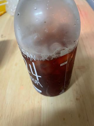 클린24시간 1BOX(5포) + 전용보틀(500ml) — 5점을 준 리뷰어가 2022년 8월 올린 사용 사진