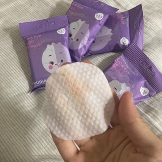 [후르디아] 블루베리 립앤아이 리무버 패드 4개 세트 — 5점을 준 리뷰어가 2021년 7월 올린 사용 사진