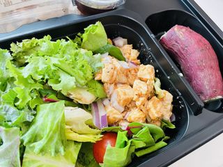 참살이도시락 작심삼일 샐러드도시락 3개 맛보기 새벽배송 또는 택배배송 — 5점을 준 리뷰어가 2021년 8월 올린 사용 사진