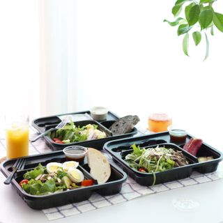 참살이도시락 작심삼일 샐러드도시락 3개 맛보기 새벽배송 또는 택배배송 — 5점을 준 리뷰어가 2021년 9월 올린 사용 사진