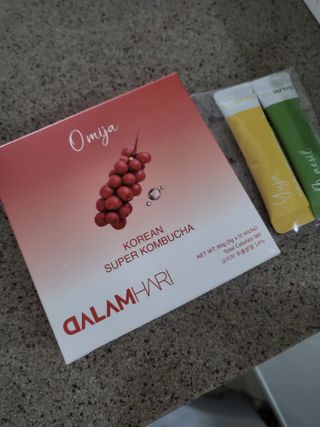 달람하리 DALAMHARI [미.친.탄.산.] 과즙 듬뿍 청량한 탄산 습관 15kcal 슈퍼콤부차 (오미자 / 유자 / 매실 택1) — 5점을 준 리뷰어가 2022년 8월 올린 사용 사진
