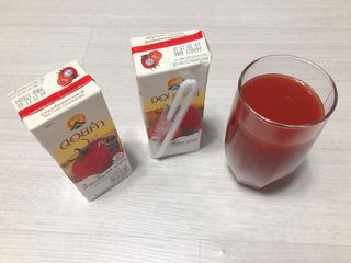 도이캄 착즙 완숙 토마토 200ml 12팩 무설탕 태국왕실 기내식주스 — 5점을 준 리뷰어가 2021년 2월 올린 사용 사진