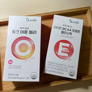 인디닥터 면역 생생 핑크 이뮨 젤리 + 타이탄 BCAA 프로틴 젤리스틱 — 5점을 준 리뷰어가 2022년 6월 올린 사용 사진