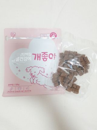 My Pet Care 천연단백질 관절건강에 개좋아 — 5점을 준 리뷰어가 2021년 2월 올린 사용 사진