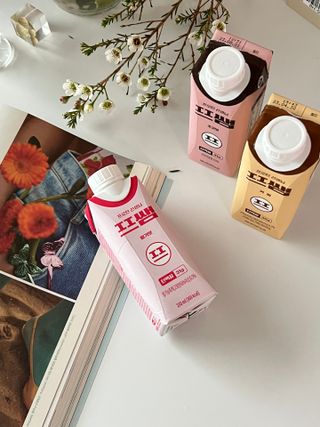 파워풀엑스 [프쌤] 더 맛있고 강력해진 고단백 음료 3종 (초코맛,딸기맛,커피맛) — 5점을 준 리뷰어가 2023년 1월 올린 사용 사진