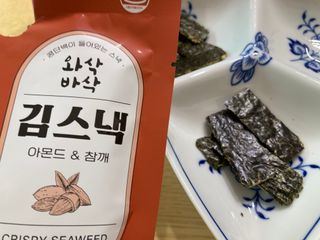 더빈트 와삭바삭 김스낵 — 5점을 준 리뷰어가 2023년 1월 올린 사용 사진