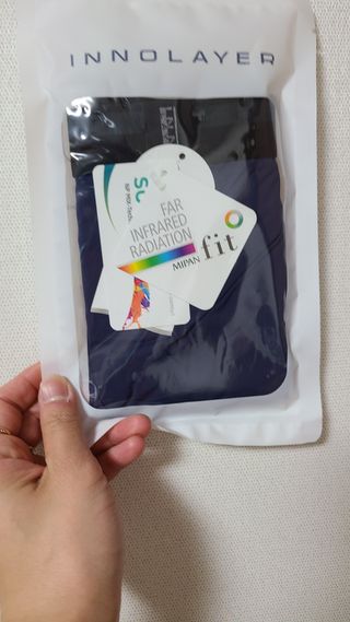 이노레이어 무봉제드로즈_일반형 — 5점을 준 리뷰어가 2021년 4월 올린 사용 사진