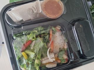 참살이도시락 작심삼일 샐러드도시락 3개 맛보기 새벽배송 또는 택배배송 — 5점을 준 리뷰어가 2021년 7월 올린 사용 사진