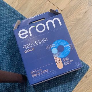 이롬 erom 닥터스 프로틴 골드 — 5점을 준 리뷰어가 2021년 4월 올린 사용 사진
