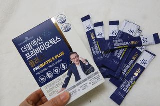 메이준뉴트리 더블액션 프리바이오틱스 플러스+ — 5점을 준 리뷰어가 2021년 4월 올린 사용 사진