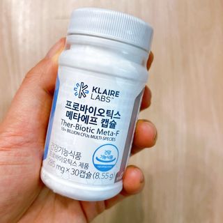 [Dr.PNT] 닥터피엔티 클레어랩스 프로바이오틱스 메타에프 [1개월분] — 5점을 준 리뷰어가 2022년 12월 올린 사용 사진