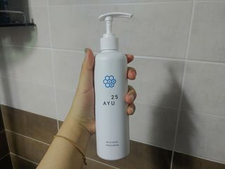 AYU25[아유트웬티파이브]피부 진정, 보습 와일즈 로즈 핸드워시 — 3점을 준 리뷰어가 2021년 5월 올린 사용 사진