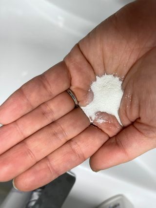 바르셀 저분자피쉬콜라겐 클랜징 파우더 화이트닝 각질제거 필링 워시 젠 90g — 4.5점을 준 리뷰어가 2021년 11월 올린 사용 사진