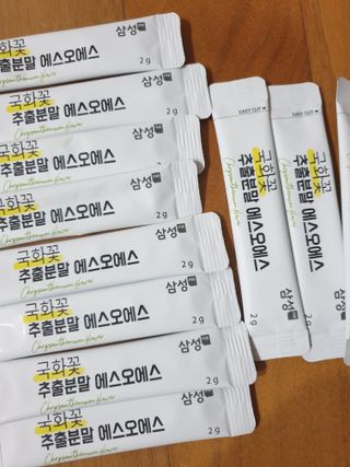 체인미 국화꽃 추출분말 에스오에스 곡류효소 과일채소 17종 혼합 분말 스틱 — 5점을 준 리뷰어가 2021년 11월 올린 사용 사진