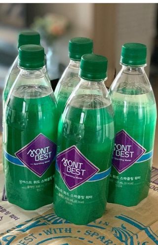 몽베스트 Montbest with Sparkling water Plain 20병 — 5점을 준 리뷰어가 2021년 10월 올린 사용 사진