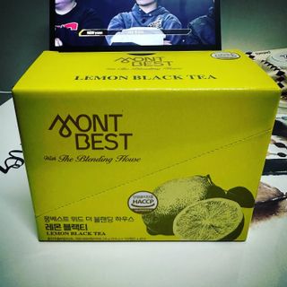몽베스트 위드더 블랜딩 하우스 _레몬 블랙티 — 5점을 준 리뷰어가 2022년 12월 올린 사용 사진