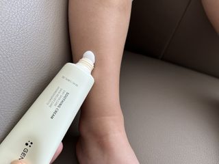 젠바이오 코스메틱스 젠바이오수딩크림]   가려운 피부 & 아토피 원픽 크림 — 5점을 준 리뷰어가 2022년 10월 올린 사용 사진