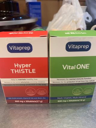 뉴트리션팩토리 비타프렙 하이퍼씨슬 밀크씨슬 900mg — 5점을 준 리뷰어가 2021년 9월 올린 사용 사진