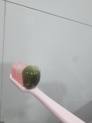 프리마인 유해균 뿐만 아니라 유익균까지 씻어내는 치약은 그만, 건강한 구강환경을 만드는 덴탈엔오 — 4.5점을 준 리뷰어가 2022년 4월 올린 사용 사진