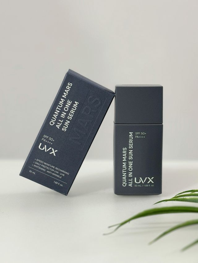 UVX 퀀텀 마스 올인원 선세럼 리뷰 사진