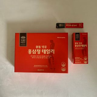 광동생활건강 광동 명품 홍삼정데일리 10mL x 30포 — 5점을 준 리뷰어가 2023년 4월 올린 사용 사진