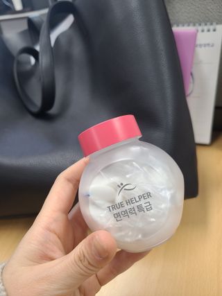 트루헬퍼 면역력특급 면역력높이는 영양제 1박스 2개월 — 5점을 준 리뷰어가 2023년 2월 올린 사용 사진