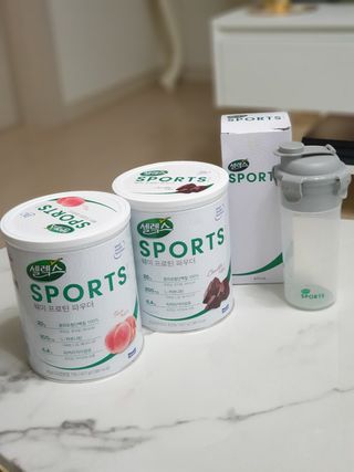 셀렉스스포츠 셀렉스 스포츠 웨이 프로틴 파우더 2종 + 텀블러 세트 — 5점을 준 리뷰어가 2021년 6월 올린 사용 사진