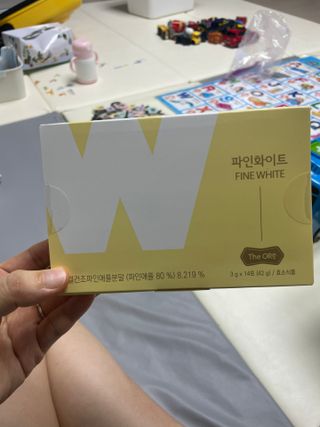 디오르 파인화이트 — 4.5점을 준 리뷰어가 2022년 1월 올린 사용 사진