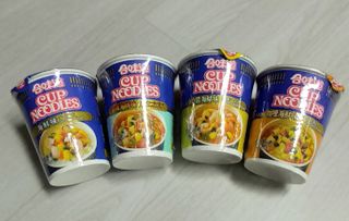 NISSIN 닛신 컵누들  4종 - 씨푸드오리지날, 씨푸드 스파이시, 씨푸드 커리, 씨푸드 XO소스 — 4점을 준 리뷰어가 2022년 5월 올린 사용 사진