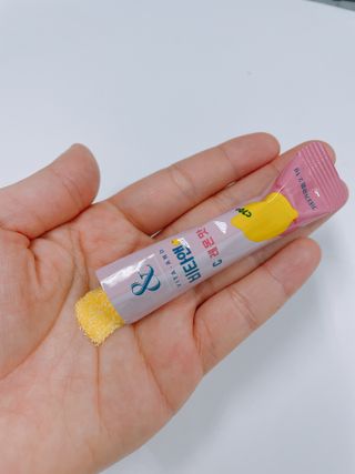 비타앤C 레몬맛, 망고맛 — 5점을 준 리뷰어가 2021년 4월 올린 사용 사진