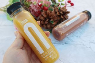 BLENDY'S 핑크 스무디+블론디 스무디 — 4.5점을 준 리뷰어가 2021년 12월 올린 사용 사진