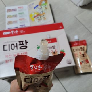 [몸엔용] 우리 아이 건강간식, 달콤한 녹용곤약젤리 디어팡 4종 — 5점을 준 리뷰어가 2021년 11월 올린 사용 사진