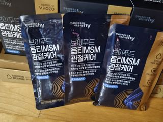 [브이푸드] 옵티MSM 관절케어 (70ml x30포) — 5점을 준 리뷰어가 2022년 6월 올린 사용 사진