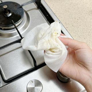 햅스 세균없는 주방 대형 2팩, HAPS sanitizer wipe — 5점을 준 리뷰어가 2022년 1월 올린 사용 사진