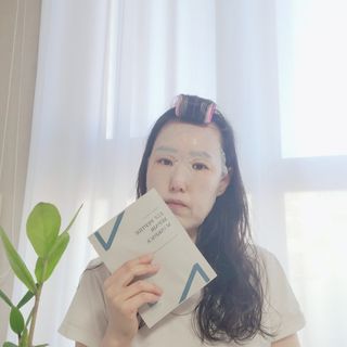 선경코스메디 [NCOSTI] 엔코스티 EGF 펩타이드 리페어 마스크팩 10매입 — 5점을 준 리뷰어가 2022년 3월 올린 사용 사진