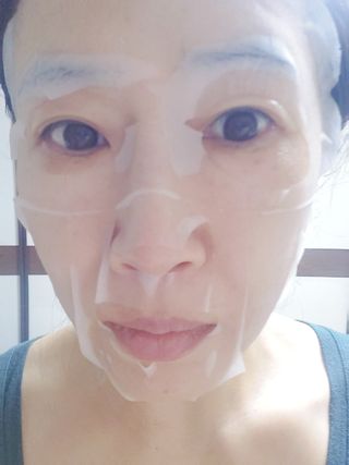 프롬노시베 필앤굿 에센스 마스크 — 4.5점을 준 리뷰어가 2022년 1월 올린 사용 사진