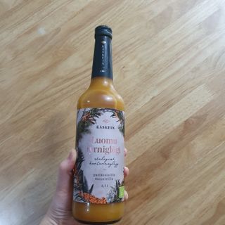 H365 [Kaskein Luomutyrniglögi] 핀란드 전통 무알콜 멀드와인 시벅톤 글로기 — 5점을 준 리뷰어가 2021년 4월 올린 사용 사진