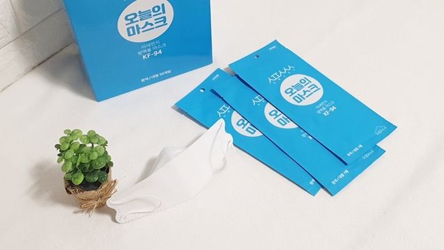 [심폐소생소] KF94 오늘의 마스크 대형 리뷰 사진