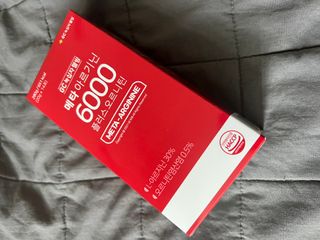 메타아르기닌 GC녹십자웰빙 메타 아르기닌 6000 플러스 오르니틴 — 5점을 준 리뷰어가 2022년 6월 올린 사용 사진